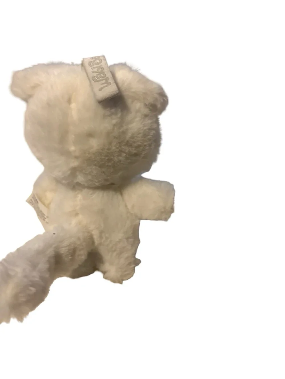 WabiSabi Kitty Club white plush 8”